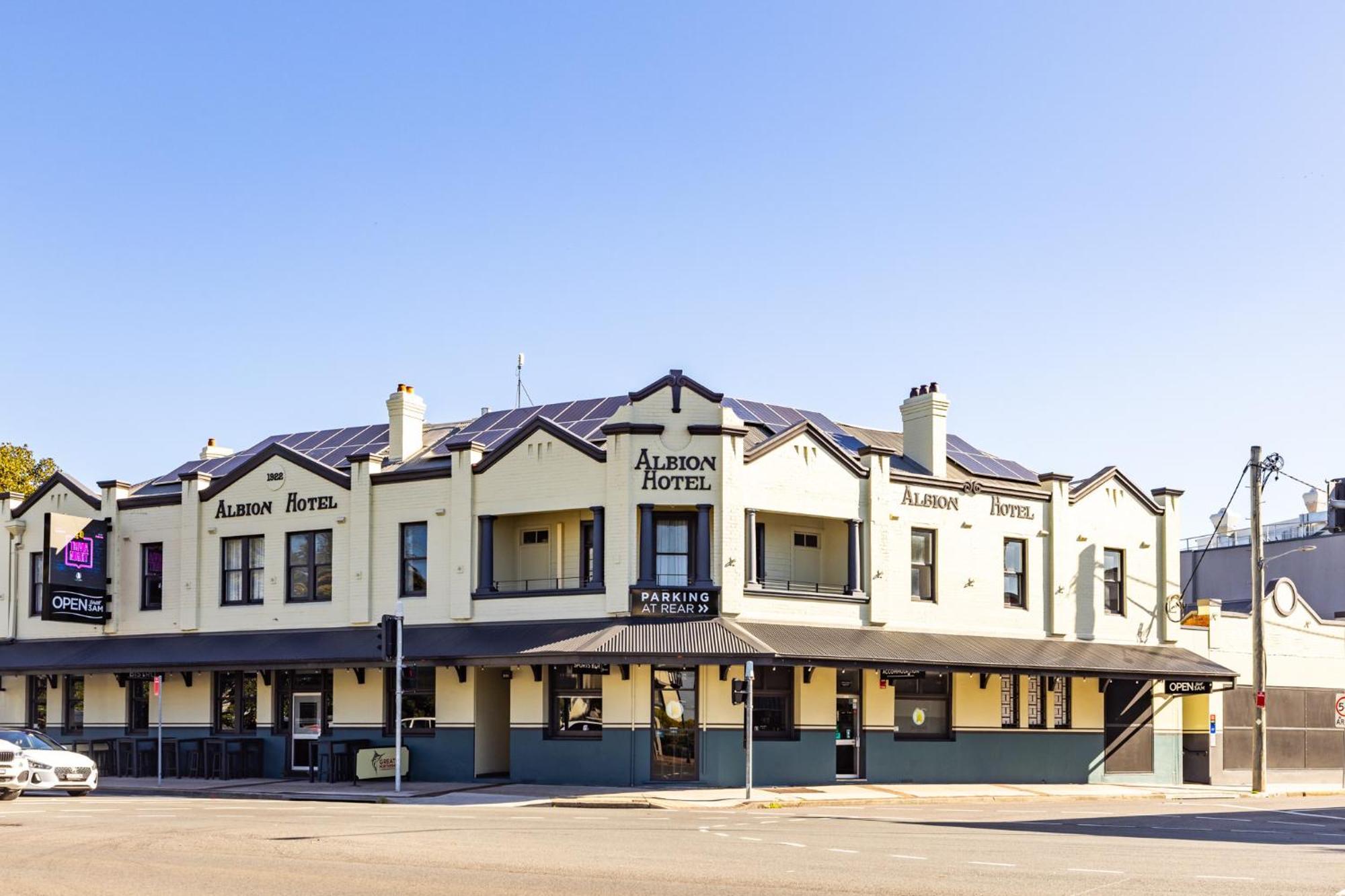 The Albion Hotel نيو كاسل المظهر الخارجي الصورة